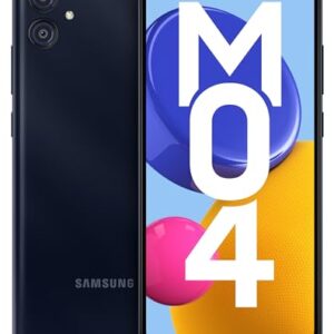 Samsung Galaxy M04 Dark Blue, 4GB RAM, 128GB Storage | Upto 8GB RAM with RAM Plus | MediaTek Helio P35 Octa-core Processor | 5000 mAh Battery | 13MP Dual Camera