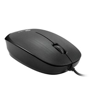 Zebronics Zeb-Power Wired USB Mouse, 3-Button, 1200 DPI Optical Sensor, Plug & Play, for Windows/Mac